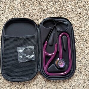 Littmann Burgundy Stethoscope with Case